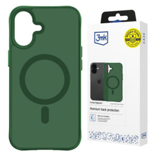 3mk Smoke MagDėklas, skirtas iPhone 17 - Green-Translucent