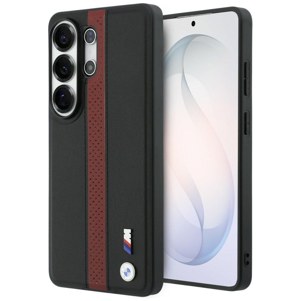 BMW Perforuota juostelė Logo MagSafe Dėklas, skirtas Samsung Galaxy S26 Ultra - Red