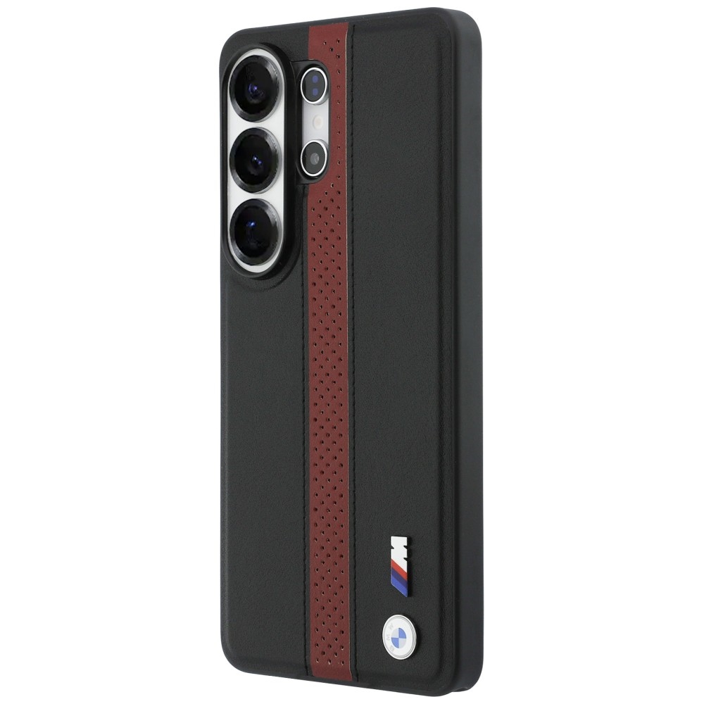 BMW Perforuota juostelė Logo MagSafe Dėklas, skirtas Samsung Galaxy S26 Ultra - Red
