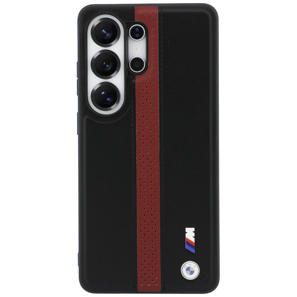 BMW Perforuota juostelė Logo MagSafe Dėklas, skirtas Samsung Galaxy S26 Ultra - Red
