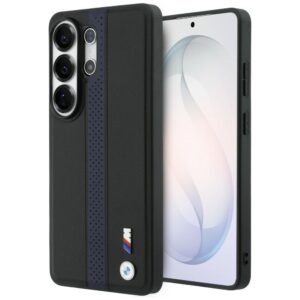 BMW Perforated Stripe Logo MagSafe dėklas Samsung Galaxy S26 Ultra - Mėlynas