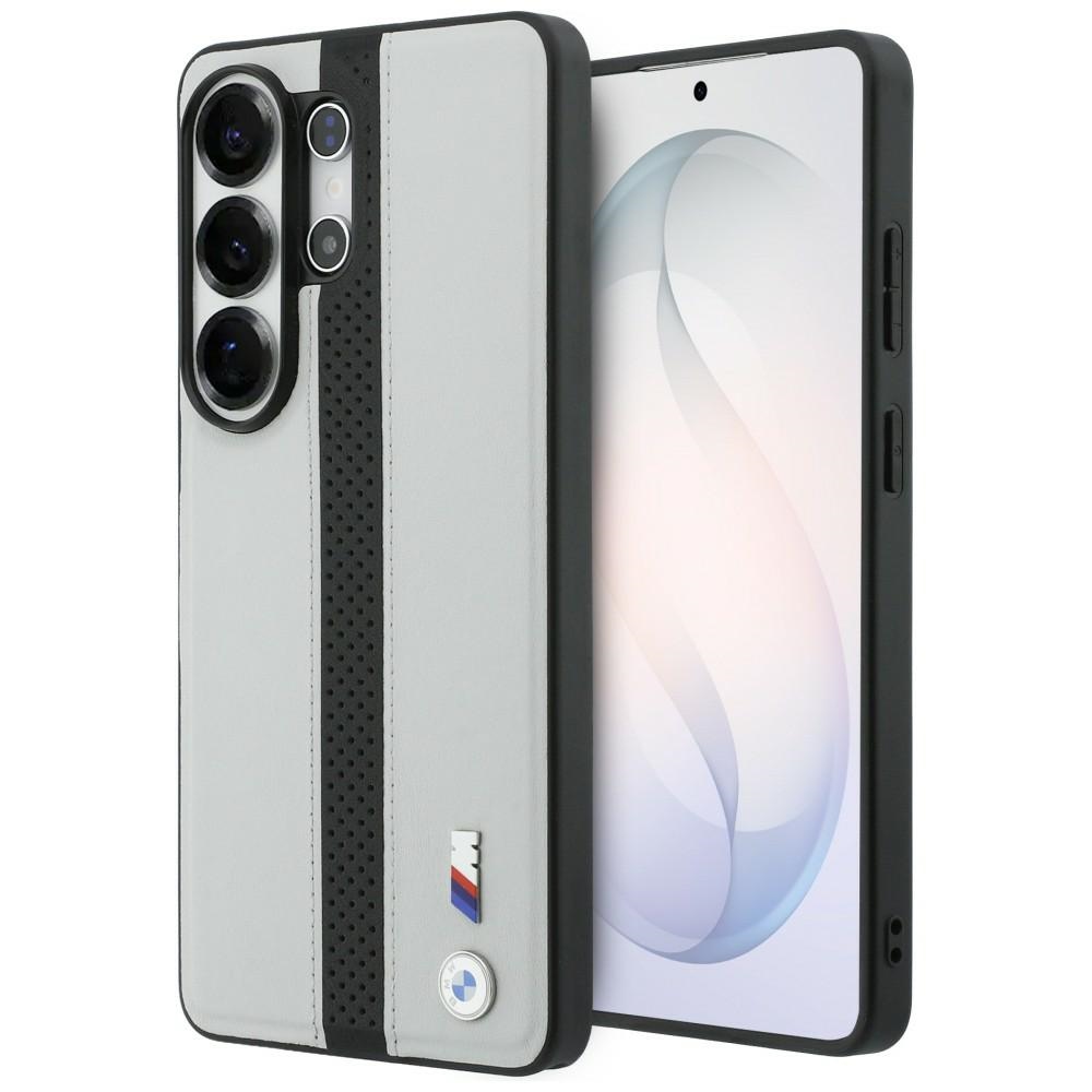 BMW Perforuota juostelė Logo MagSafe Dėklas, skirtas Samsung Galaxy S26 Ultra - Gray