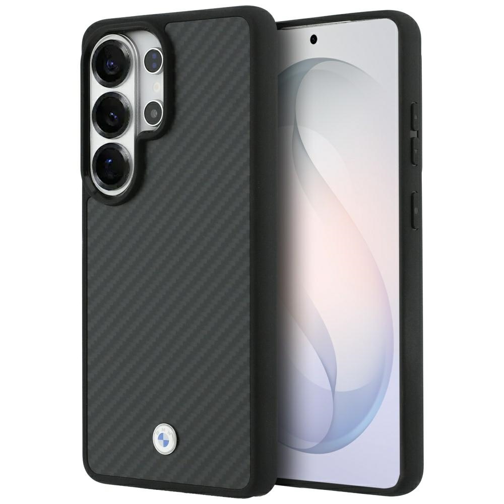 BMW Sign Magnetic Carbon Fiber MagSafe Dėklas, skirtas Samsung Galaxy S26 Ultra - Black