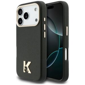 Karl Lagerfeld Karl Head Logo MagSafe Dėklas, skirtas iPhone 17 Pro - Black