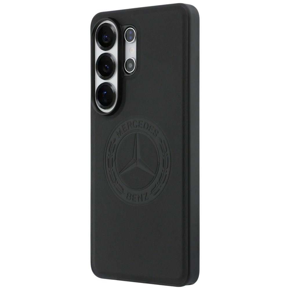 Mercedes Vintage Logo MagSafe dėklas Samsung Galaxy S26 Ultra - juodas
