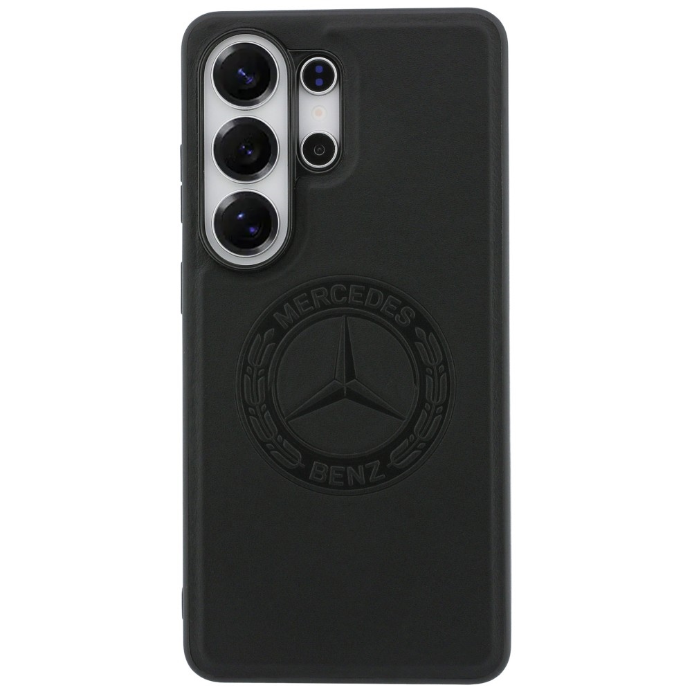 Mercedes Vintage Logo MagSafe dėklas Samsung Galaxy S26 Ultra - juodas