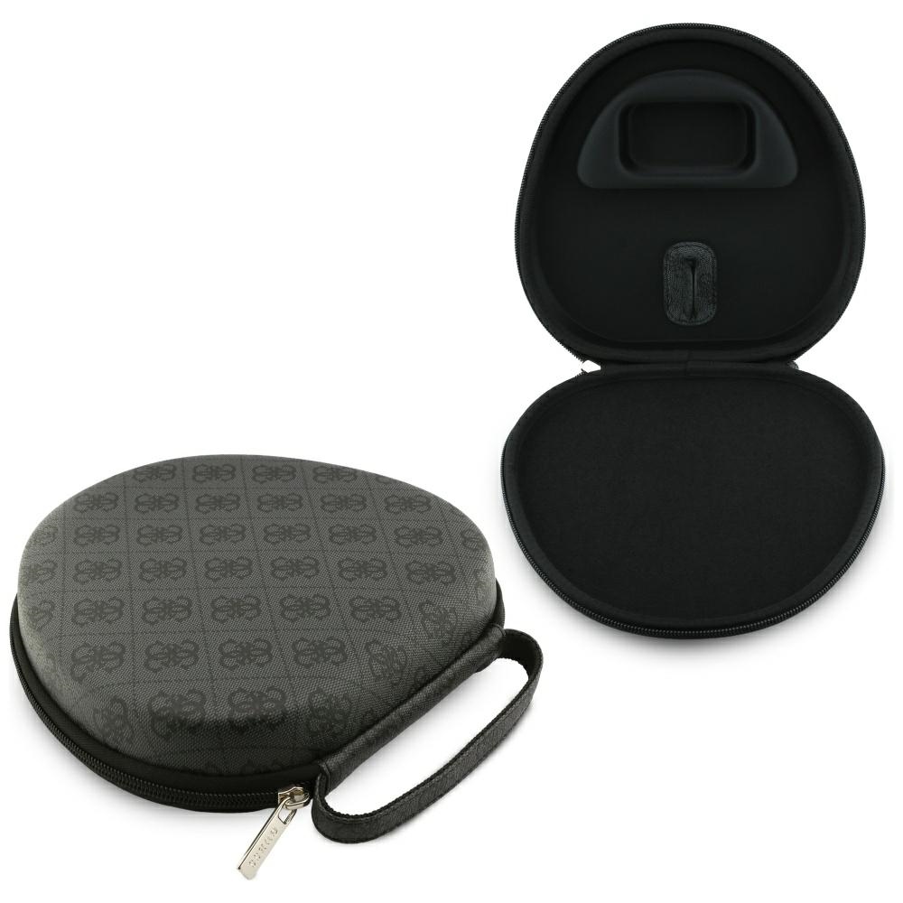 Guess Carry Box ausinių dėklas – juodas