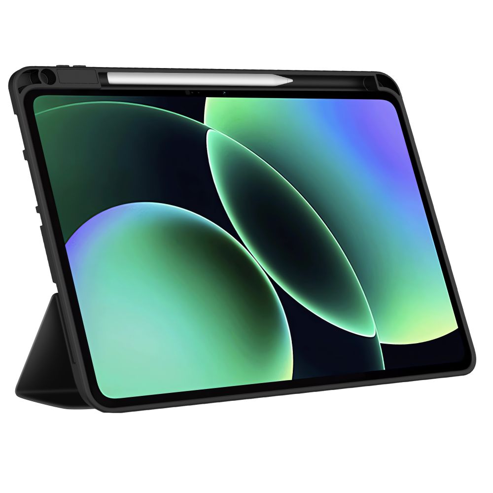 Dėklas Tech-Protect SmartCase Pen Xiaomi Pad 7 / 7 Pro / 8 / 8 Pro 11.2, juodas