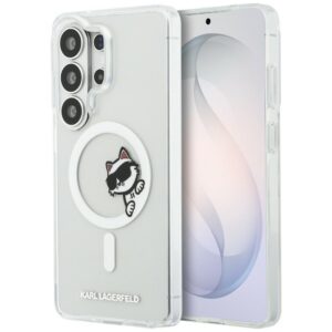 Karl Lagerfeld IML Peekaboo Choupette MagSafe dėklas skirtas Samsung Galaxy S26 Ultra - skaidrus