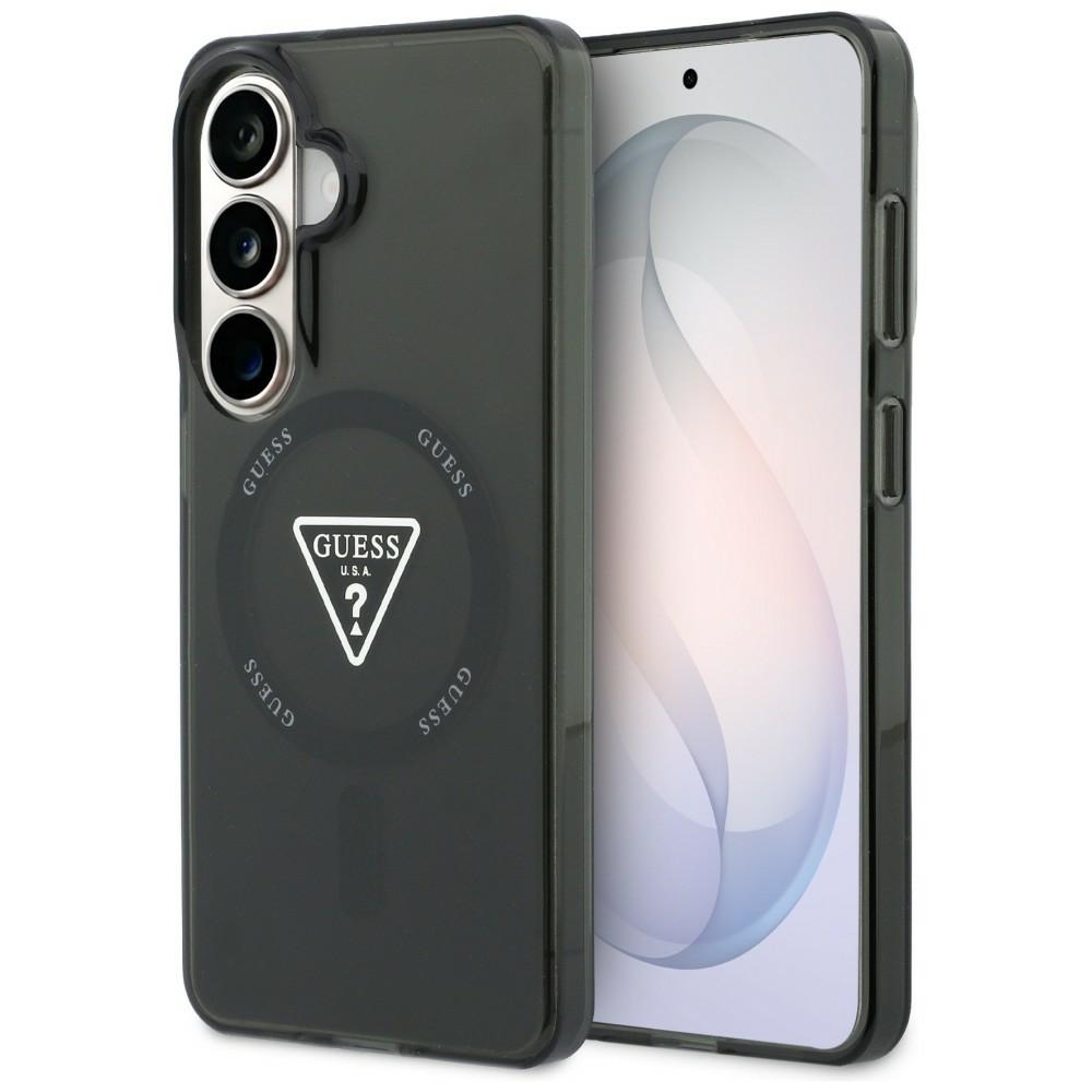 Guess IML gradiento trikampis MagSafe Dėklas, skirtas Samsung Galaxy S26 - Black