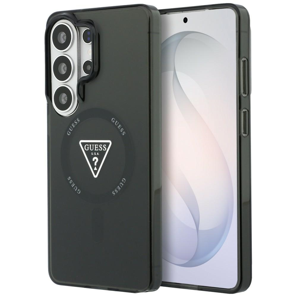 Guess IML Gradient Triangle MagSafe dėklas Samsung Galaxy S26 Ultra - Juodas