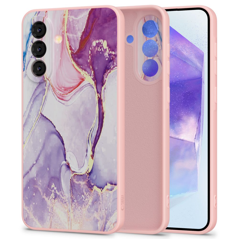 Dėklas Tech-Protect Icon Samsung Galaxy A57 5G, marmurinis