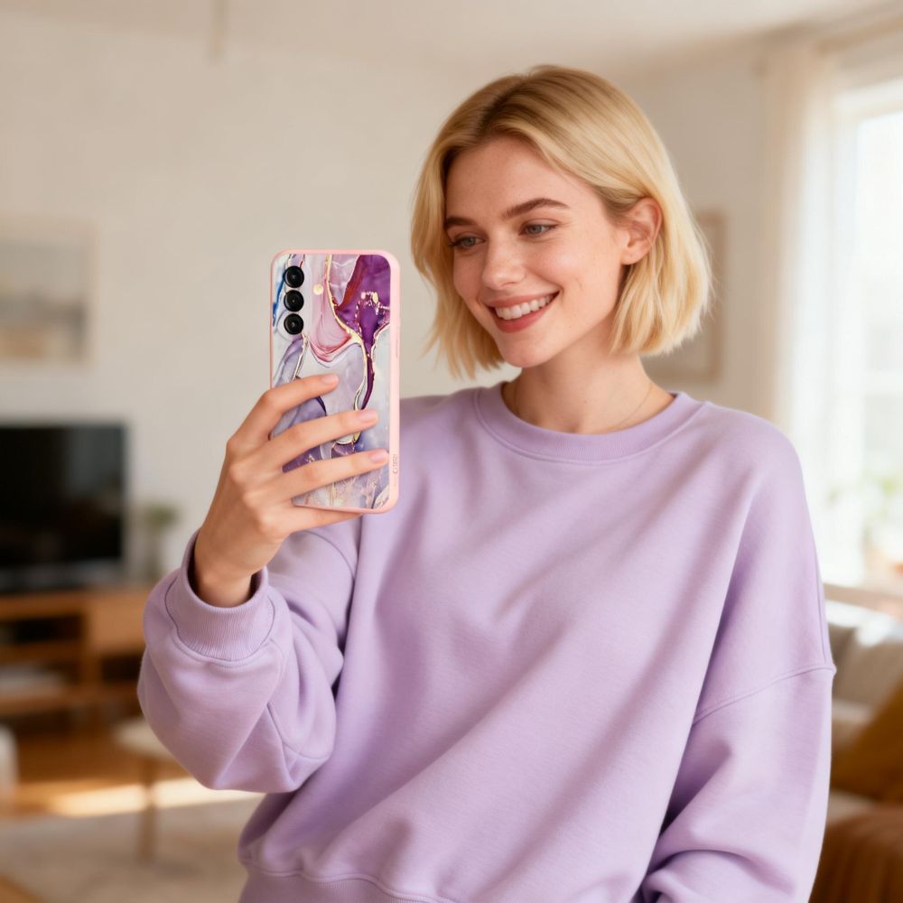 Dėklas Tech-Protect Icon Samsung Galaxy A57 5G, marmurinis