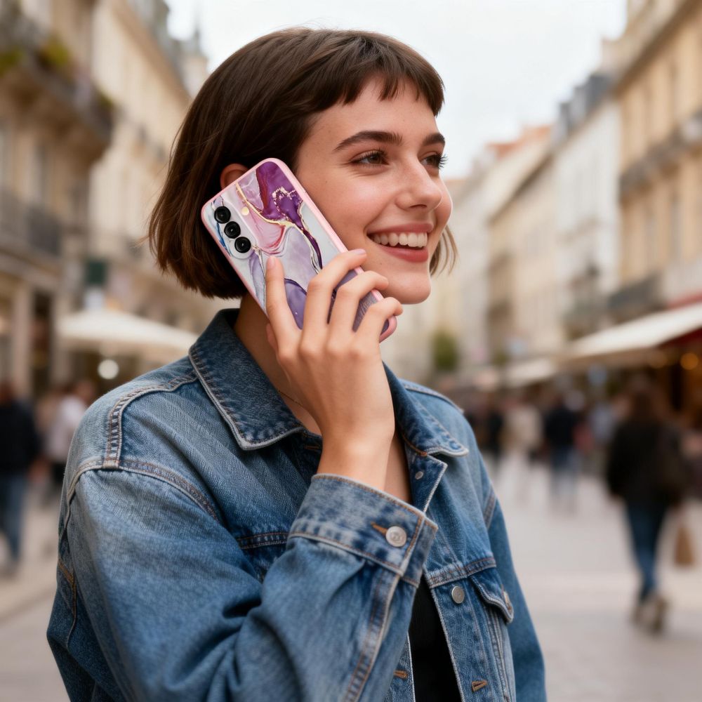 Dėklas Tech-Protect Icon Samsung Galaxy A37 5G, marmurinis