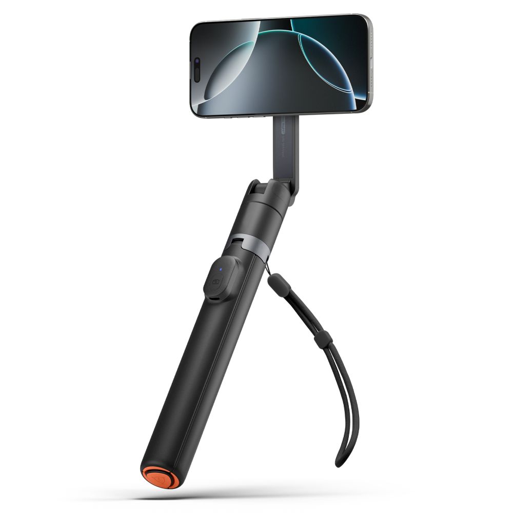 Selfie lazda su stovu Spigen S581W MagSafe, juoda