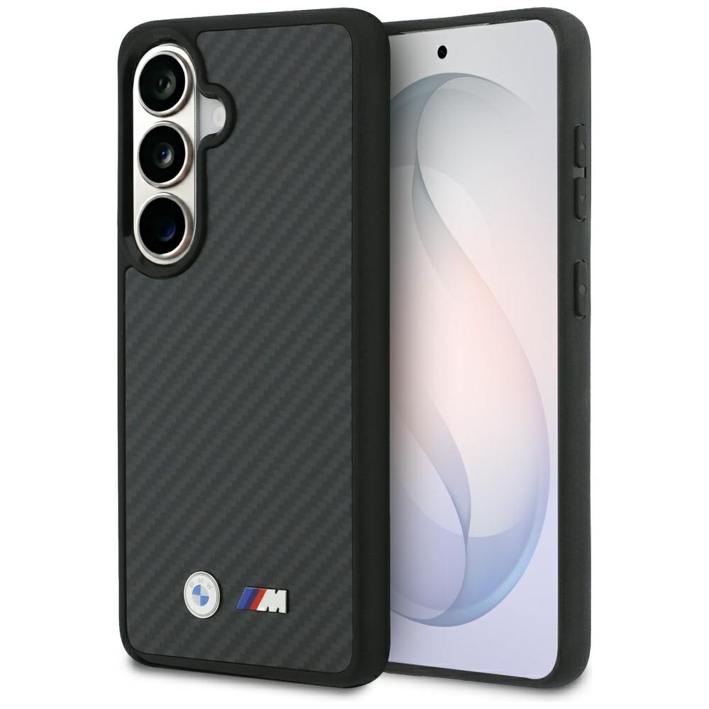 BMW M Kevlar Logo MagSafe dėklas Samsung Galaxy S26 - Juodas