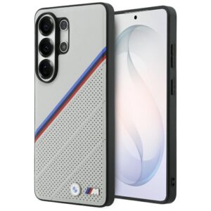 BMW trispalvis metalinis logotipas MagSafe Dėklas, skirtas Samsung Galaxy S26 Ultra - Gray