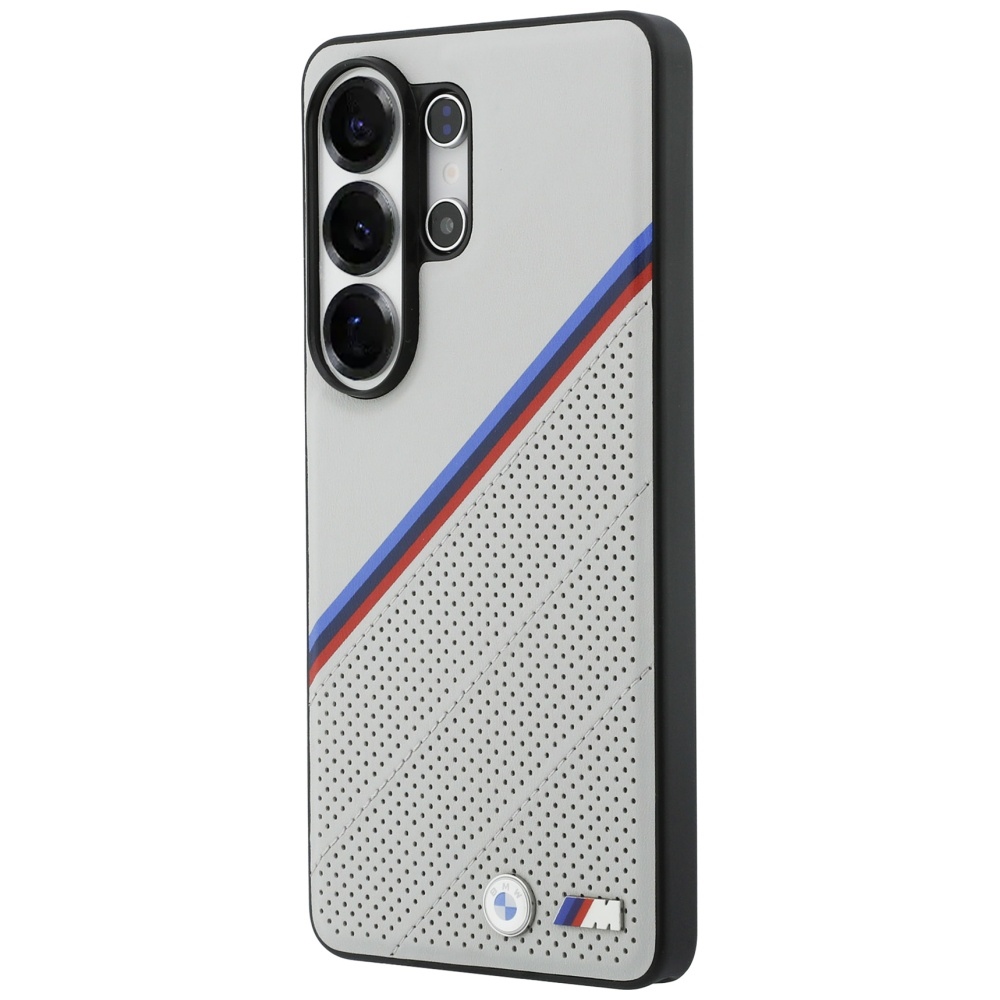 BMW trispalvis metalinis logotipas MagSafe Dėklas, skirtas Samsung Galaxy S26 Ultra - Gray