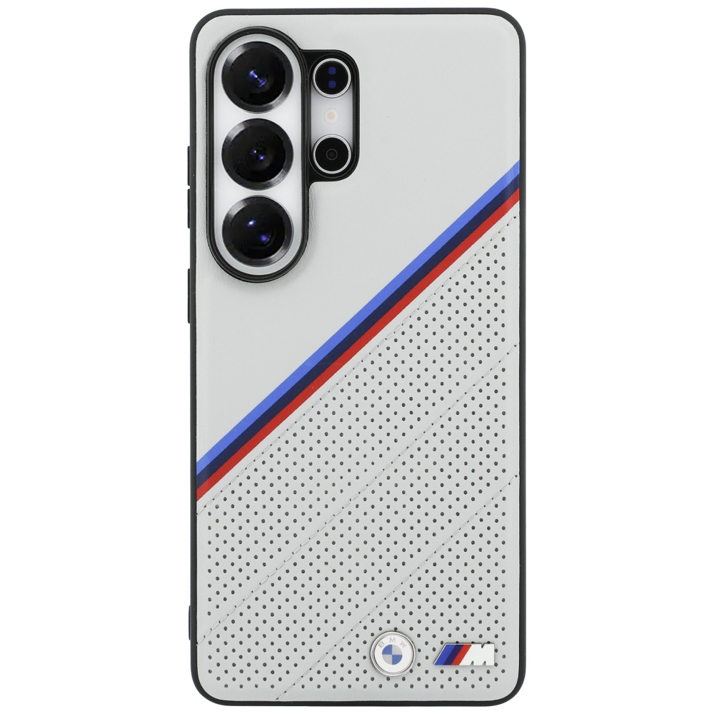 BMW trispalvis metalinis logotipas MagSafe Dėklas, skirtas Samsung Galaxy S26 Ultra - Gray