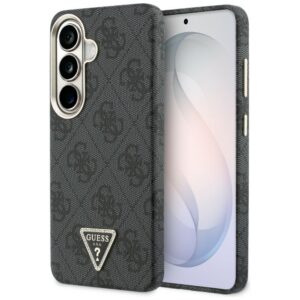 Guess 4G Triangle Logo MagSafe Dėklas, skirtas Samsung Galaxy S26 - Black