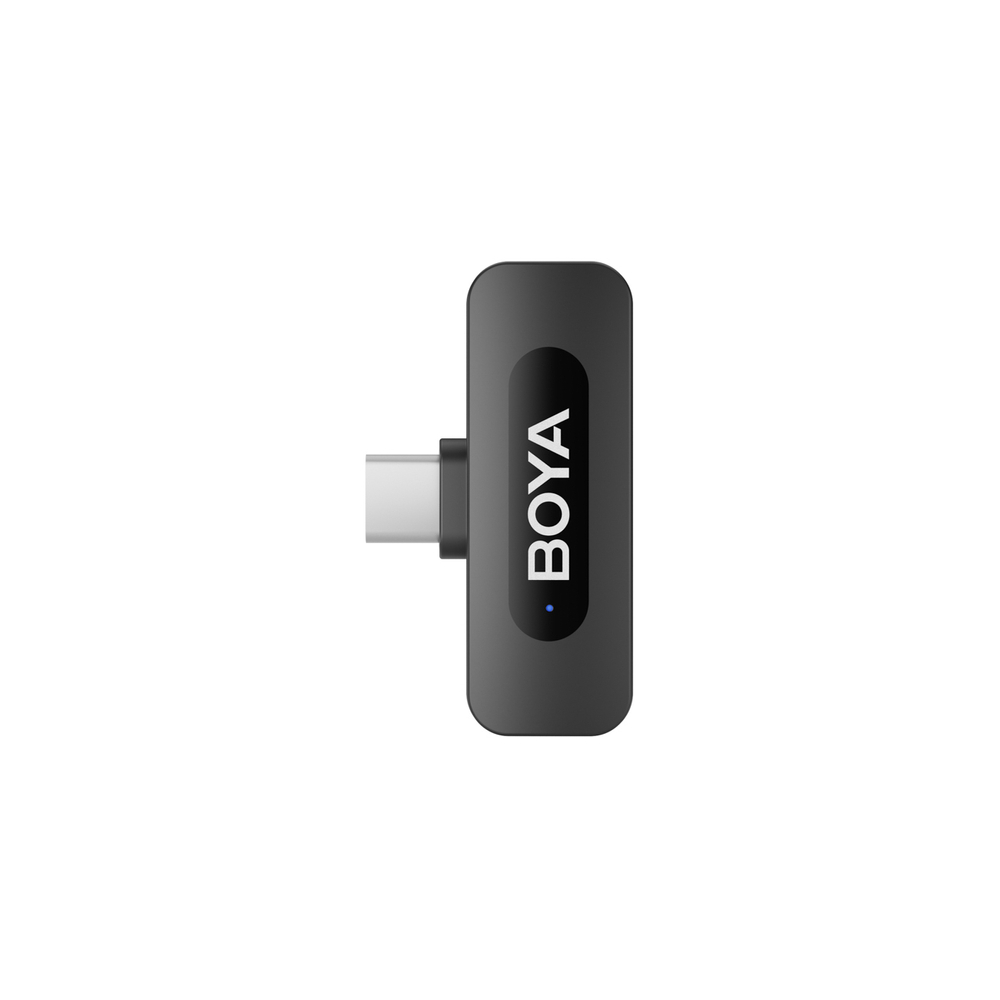 BOYA BY-V10 V2.0 Belaidis mikrofonas 2.4GHz - juoda