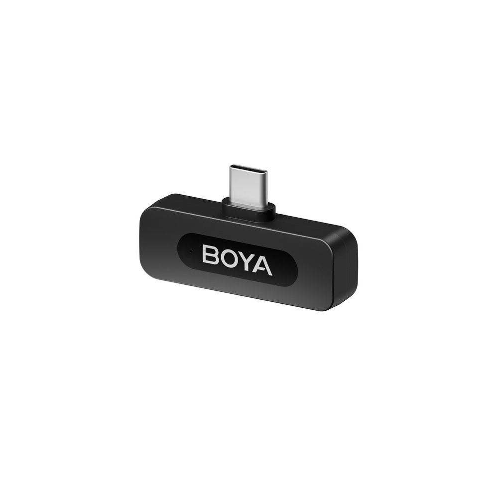 BOYA BY-V10 V2.0 Belaidis mikrofonas 2.4GHz - juoda