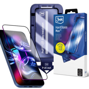 3mk HardGlass Max grūdintas stiklas, skirtas iPhone 14 Pro