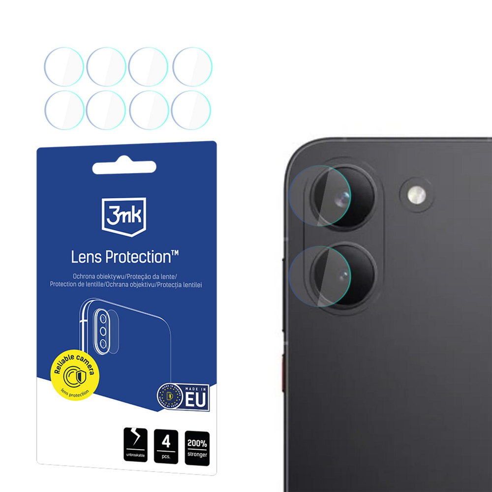 Hibridinis stiklas kameros objektyvui 3mk Lens Protection Xiaomi Poco X8 Pro