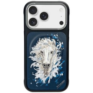 Nimmy Koń MagSafe dėklas skirtas iPhone 17 Pro - tamsiai mėlyna