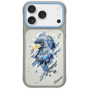 Nimmy Eagle MagSafe dėklas skirtas iPhone 17 Pro - šviesiai pilka