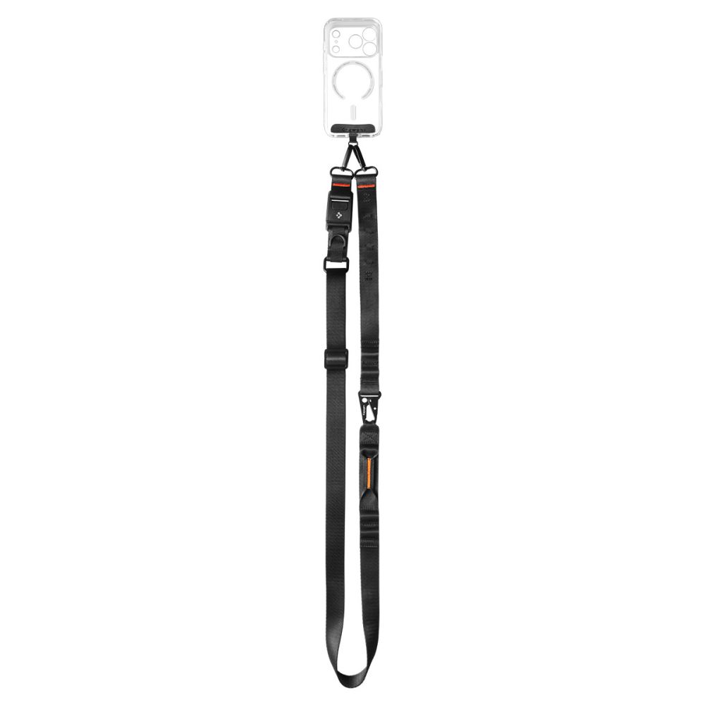 Dirželis Spigen DA30M Universal Lanyard, juodas