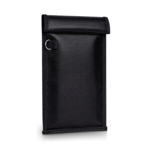 Pelensiui atsparūs RFID telefono dėklas OTN-27 su signalo blokavimo funkcija 27x12.3 cm - juodas