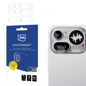 Hibridinis stiklas kameros objektyvui 3mk Lens Protection Nothing Phone (4a) Pro