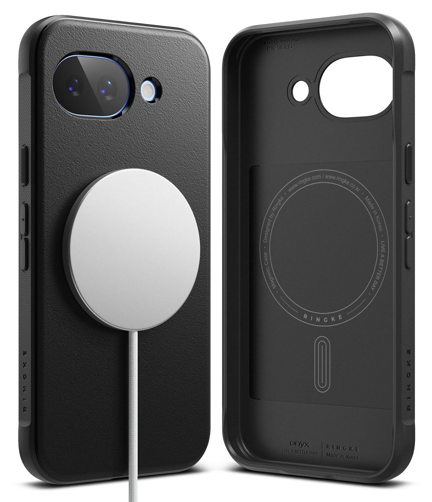 Dėklas Ringke Onyx Magnetic MagSafe Google Pixel 10A, juodas
