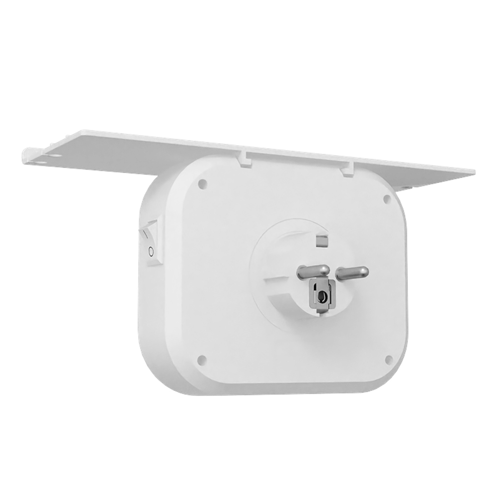 Wozinsky WRS-2B 4x AC 2x USB-A 1x USB-C 4000 W Lizdų šaklys su žibintu - balta