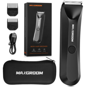 MAXGROOM RFCD-9087 daugiafunkcis trimmeris su LED apšvietimu - juodas
