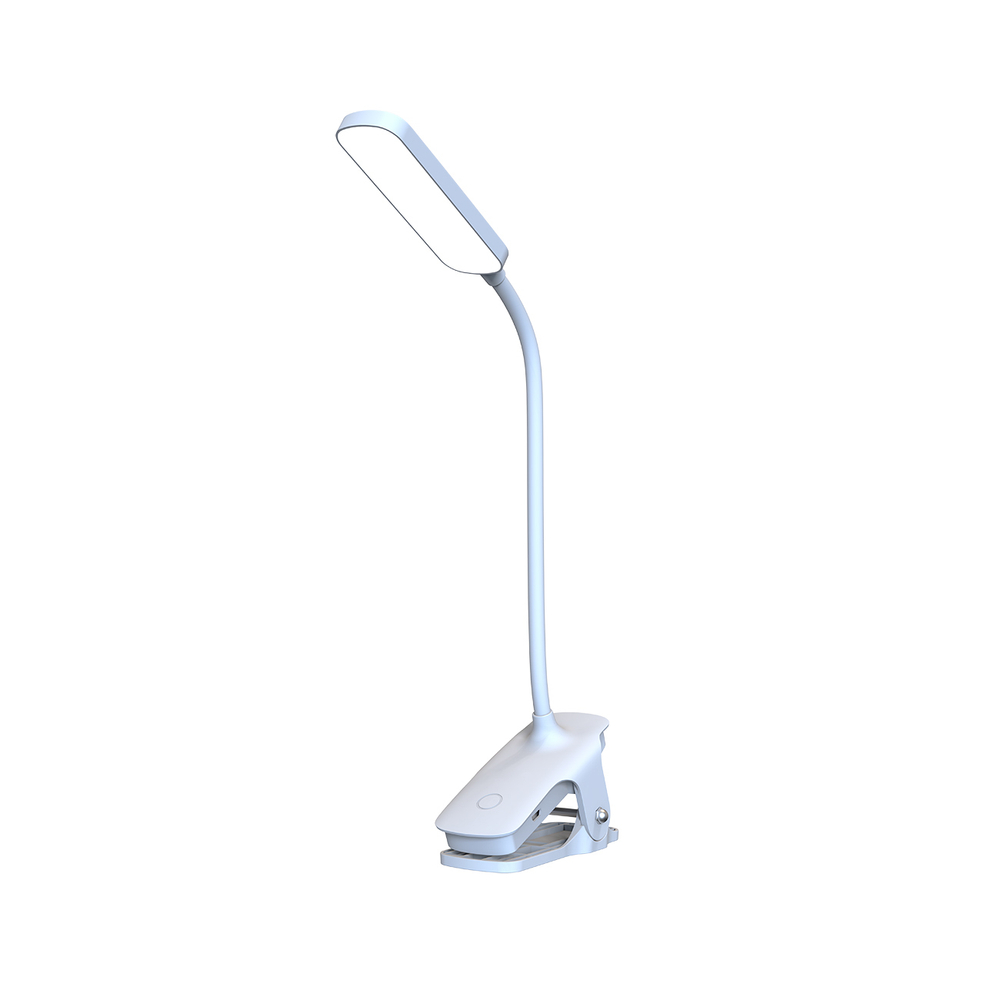 Wozinsky VT-02 Mini LED skaitymo lempa su žiebtuvėliu ir USB-C kabeliu 80 cm - Balta