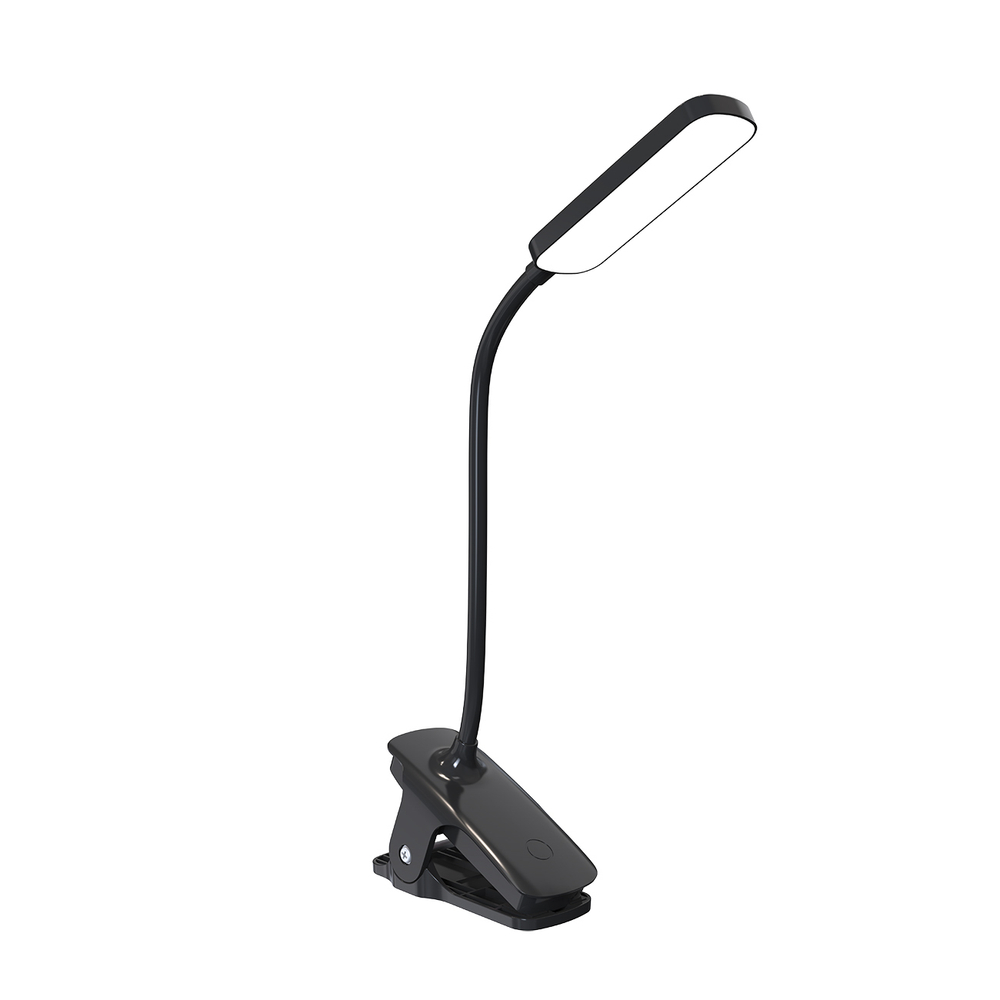 Wozinsky VT-01 Mini LED skaitymo lempa su žiebtuvėliu ir USB-C kabeliu 80 cm - Juoda