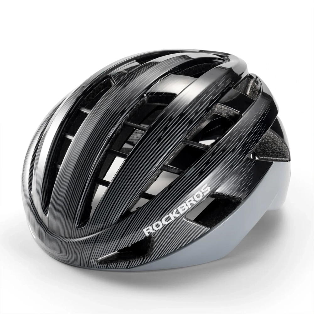 Rockbros LK-11 dviračio šalmas 58-62 cm - juodas