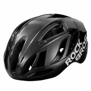 Rockbros TS-42 lengvas dviračio šalmas 58-62 cm - juodas