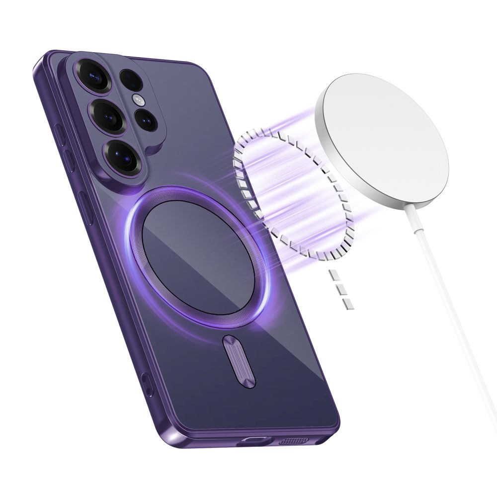 Dėklas Tech-Protect MagFlex Samsung Galaxy S26 Ultra, violetinis