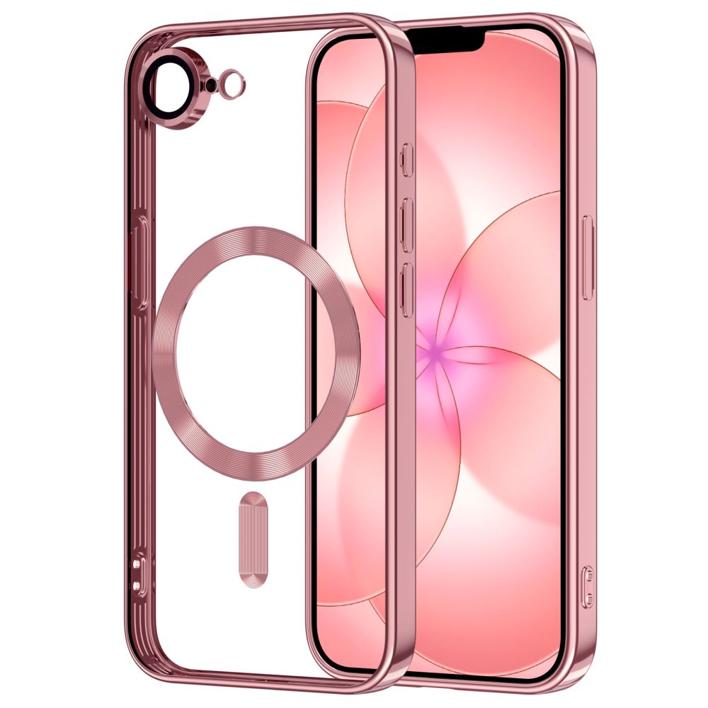 Dėklas Tech-Protect MagFlex Apple iPhone 16e / 17e, rausvo aukso