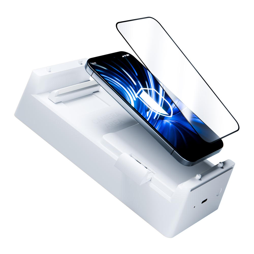 3mk Expert Glass Protection™ grūdintas stiklas su aplikatoriumi, skirtas Samsung Galaxy A35 5G