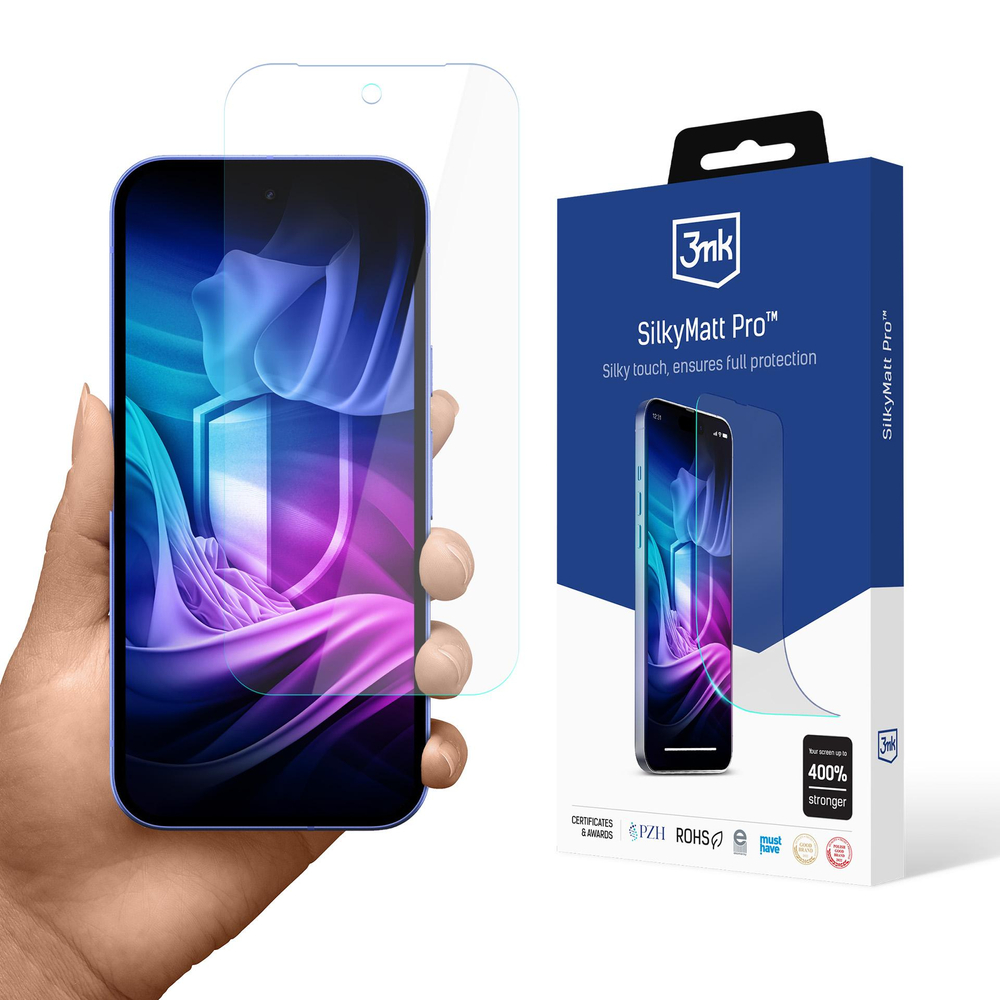 3mk SilkyMatt Pro™ matinė plėvelė skirta Google Pixel 10A