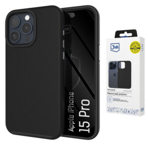 3mk Fortis MagCase skirtas iPhone 15 Pro - juodas
