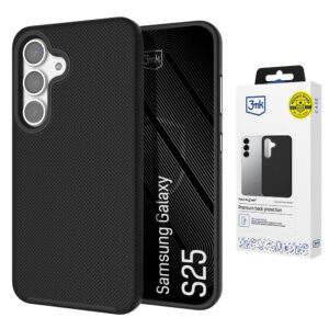 3mk Fortis MagCase skirtas Samsung Galaxy S25 - juodas