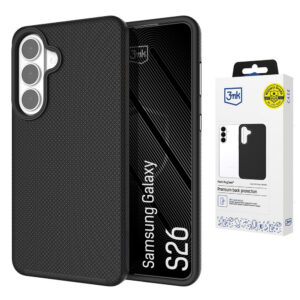 3mk Fortis MagCase, skirtas Samsung Galaxy S26 - juodas