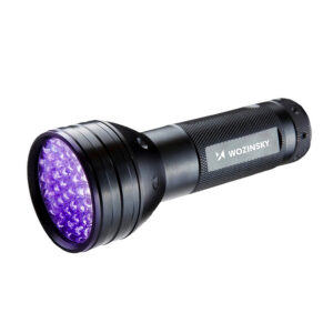 Wozinsky WLT-51L IP65 UV žibintuvėlis pėdsako detekcijai - juodas