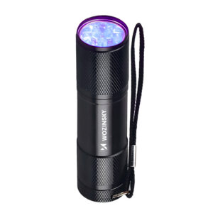 Wozinsky WLD-9L IP65 UV žibintuvėlis pėdsakų aptikimui - juodas
