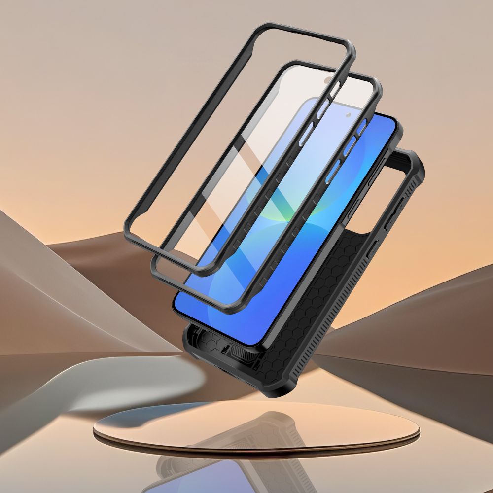 Dėklas Tech-Protect Kevlar Cam+ Samsung Galaxy A36 / A37 5G, juodas